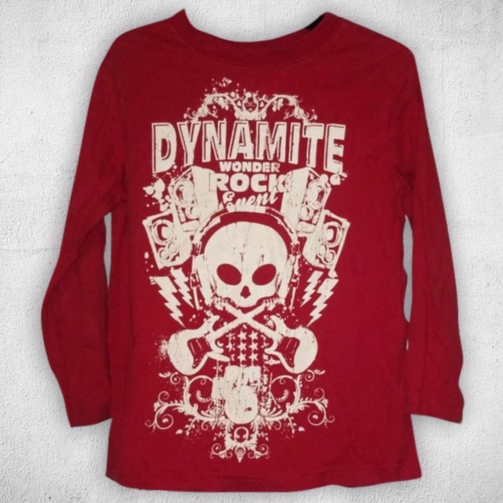 Boys Long Sleeve Rocker T-shirt